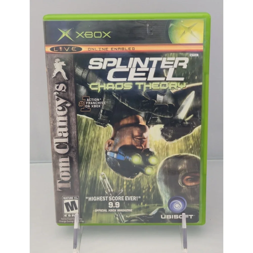 Tom Clancy's Splinter Cell Chaos Theory - Microsoft Xbox - Complete (CIB) Tested